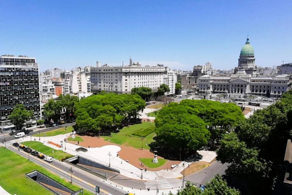 Boureau Congreso P. 12° Vista Panoramica 45 M2 Daire Buenos Aires Dış mekan fotoğraf